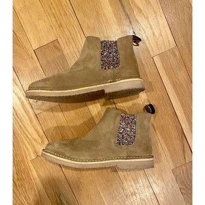 J. Crew Girls Brown Suede Boots